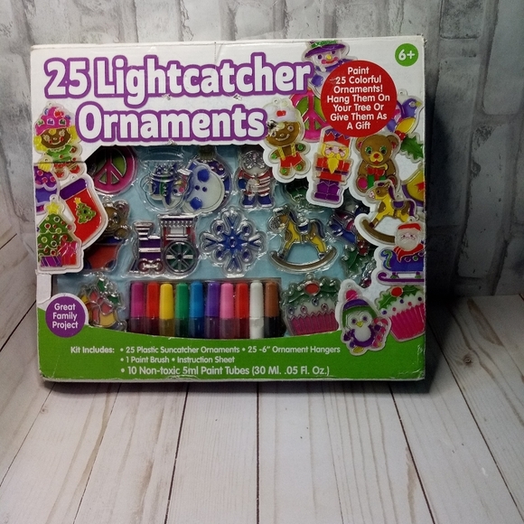 25 Lightcatcher Ornaments Kids Craft Hobby Set - Picture 9 of 10